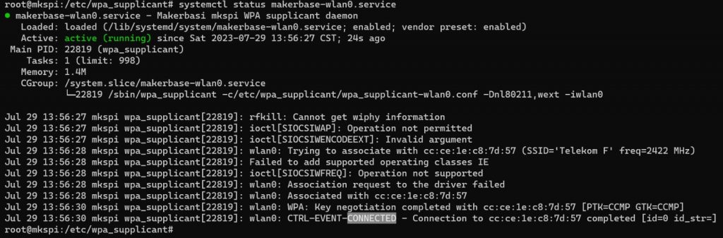 Status des WLAN am Neptune 4 pro überprüfen